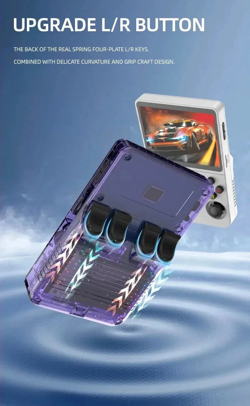 Konsola Przenośna R36S Retro ArkOS | Ekran 3.5" IPS | 64GB+ | Emulator 20+ Systemów