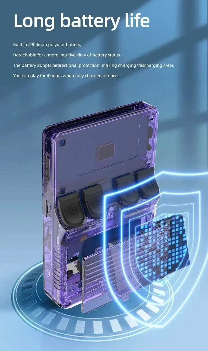 Konsola Przenośna R36S Retro ArkOS | Ekran 3.5" IPS | 64GB+ | Emulator 20+ Systemów